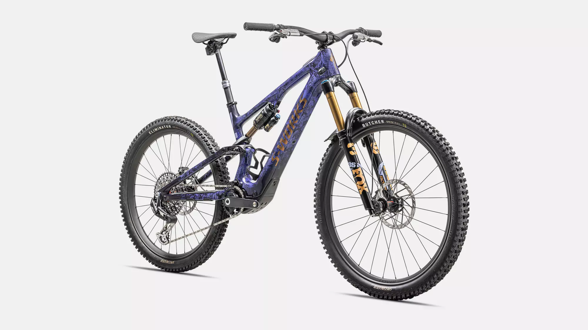 SPECIALIZED LEVO SL SWORKS CARBON UL Powdered Indigo Tint / Cool Grey Impasto / Midnight Shadow / Bronze S3