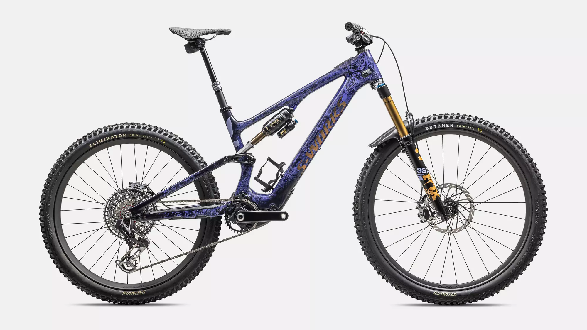 SPECIALIZED LEVO SL SWORKS CARBON UL Powdered Indigo Tint / Cool Grey Impasto / Midnight Shadow / Bronze S3