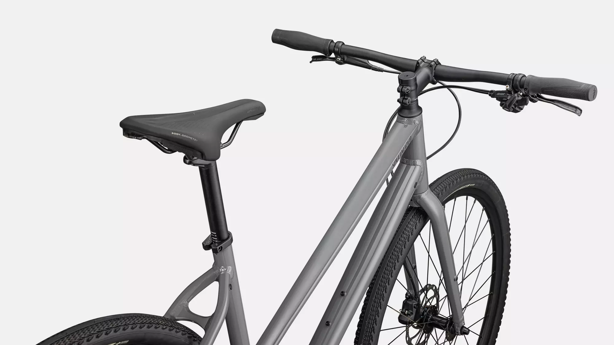 Specialized SIRRUS X 3.0 ST Gloss Ashen Grey / Black Liquid Metal Reflective S