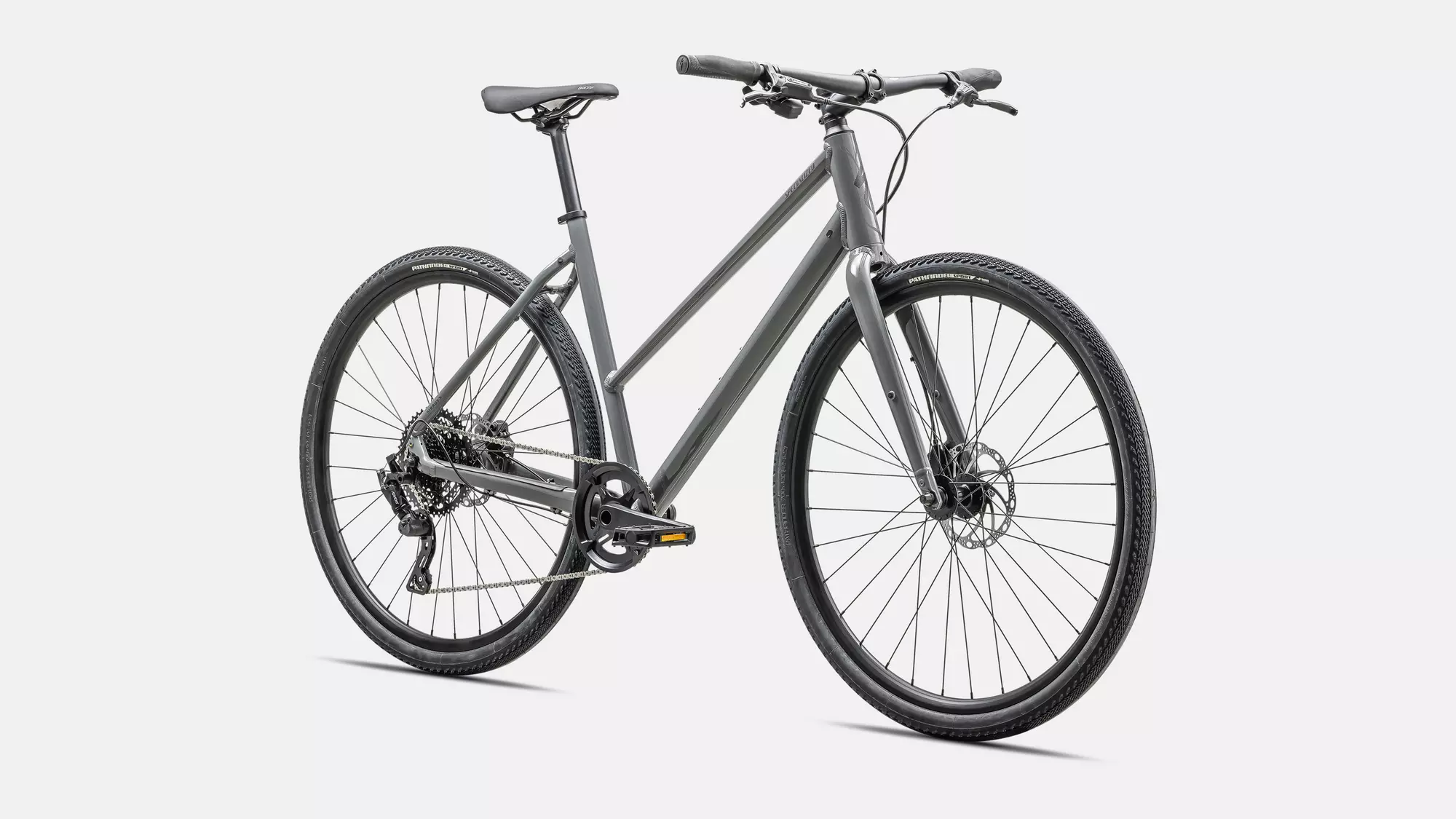 Specialized SIRRUS X 3.0 ST Gloss Ashen Grey / Black Liquid Metal Reflective S