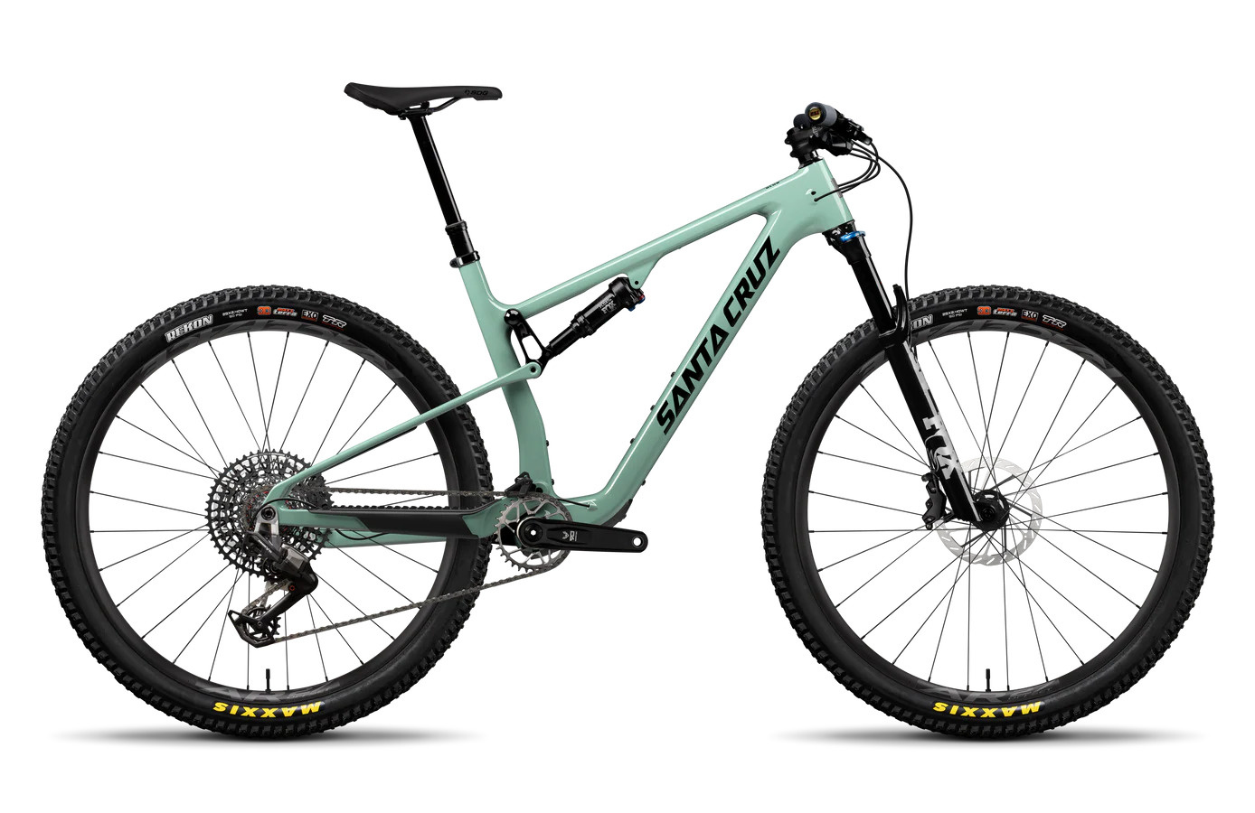 SANTA CRUZ BLUR 4 R90 TEAL MEDIUM