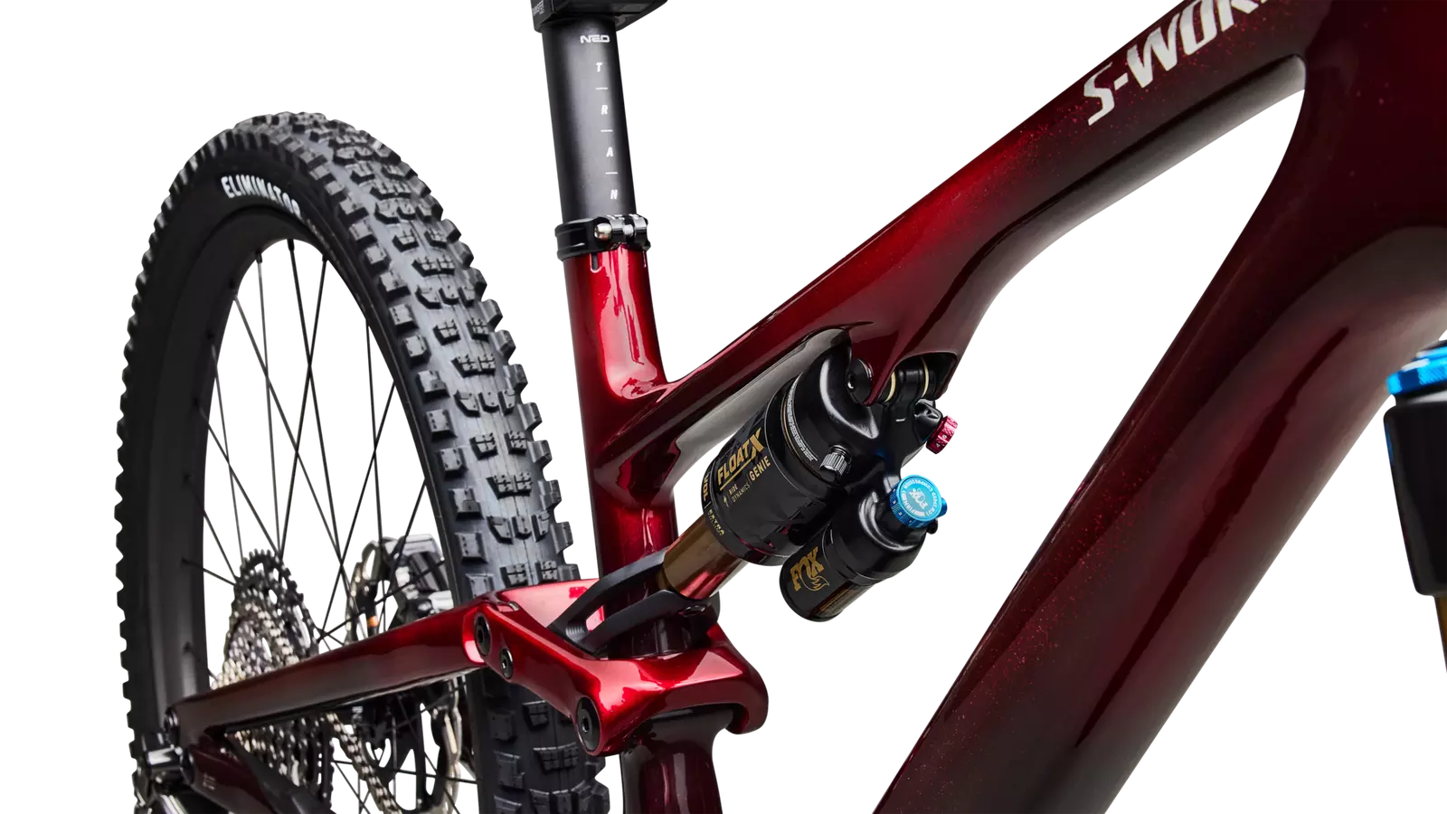 STUMPJUMPER 15 EVO SWORKS DI2 GLOSS SOLIDITY METALLIC / BORDEAUX METALLIC / BRUSHED CHROME S4