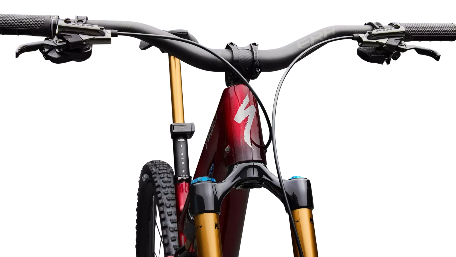 STUMPJUMPER 15 EVO SWORKS DI2 GLOSS SOLIDITY METALLIC / BORDEAUX METALLIC / BRUSHED CHROME S4