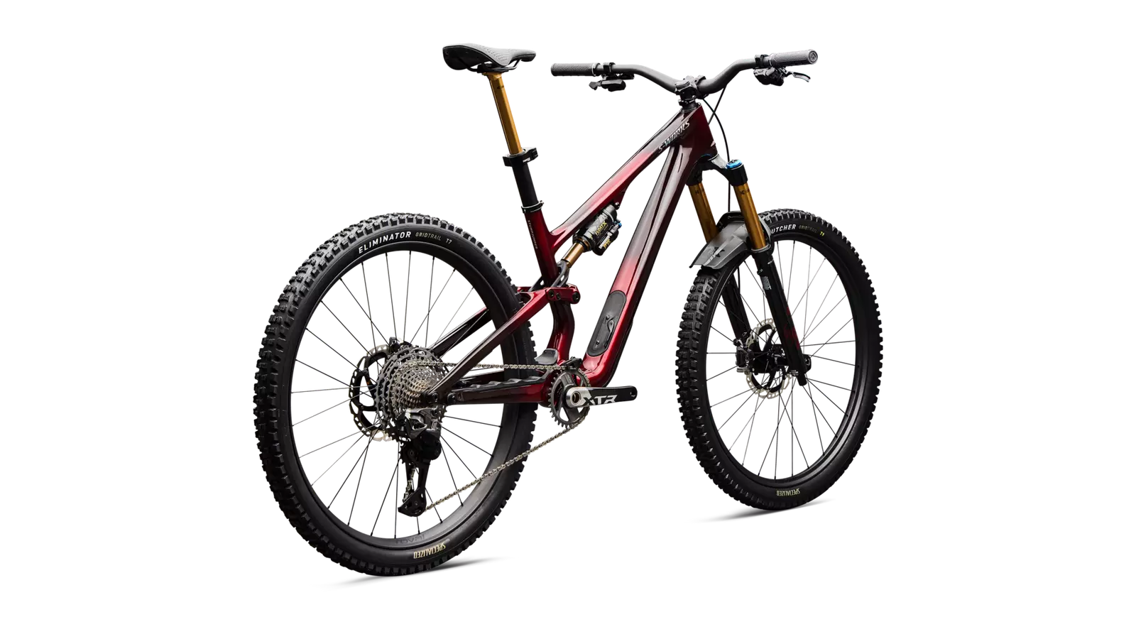 STUMPJUMPER 15 EVO SWORKS DI2 GLOSS SOLIDITY METALLIC / BORDEAUX METALLIC / BRUSHED CHROME S4
