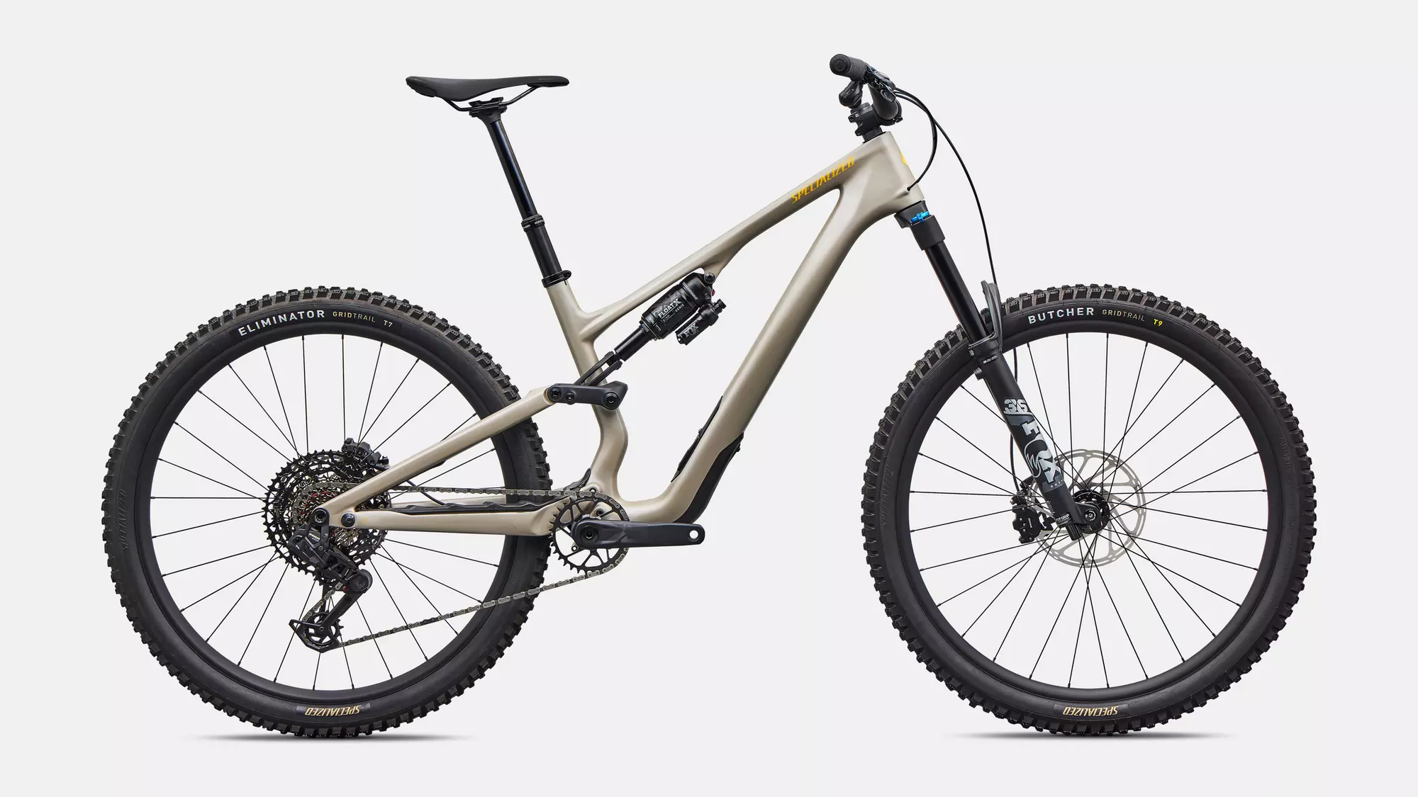 Stumpjumper Evo 15 Comp SATIN SANDSTONE METALLIC / CALIFORNIA SUNSHINE S5