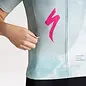 SBC FOUNDATION GRAPHIC JERSEY SS WMN Sea Foam/Rebel Pink Focal M