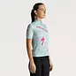 SBC FOUNDATION GRAPHIC JERSEY SS WMN Sea Foam/Rebel Pink Focal M