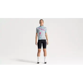 SBC FOUNDATION GRAPHIC JERSEY SS WMN Sea Foam/Rebel Pink Focal S