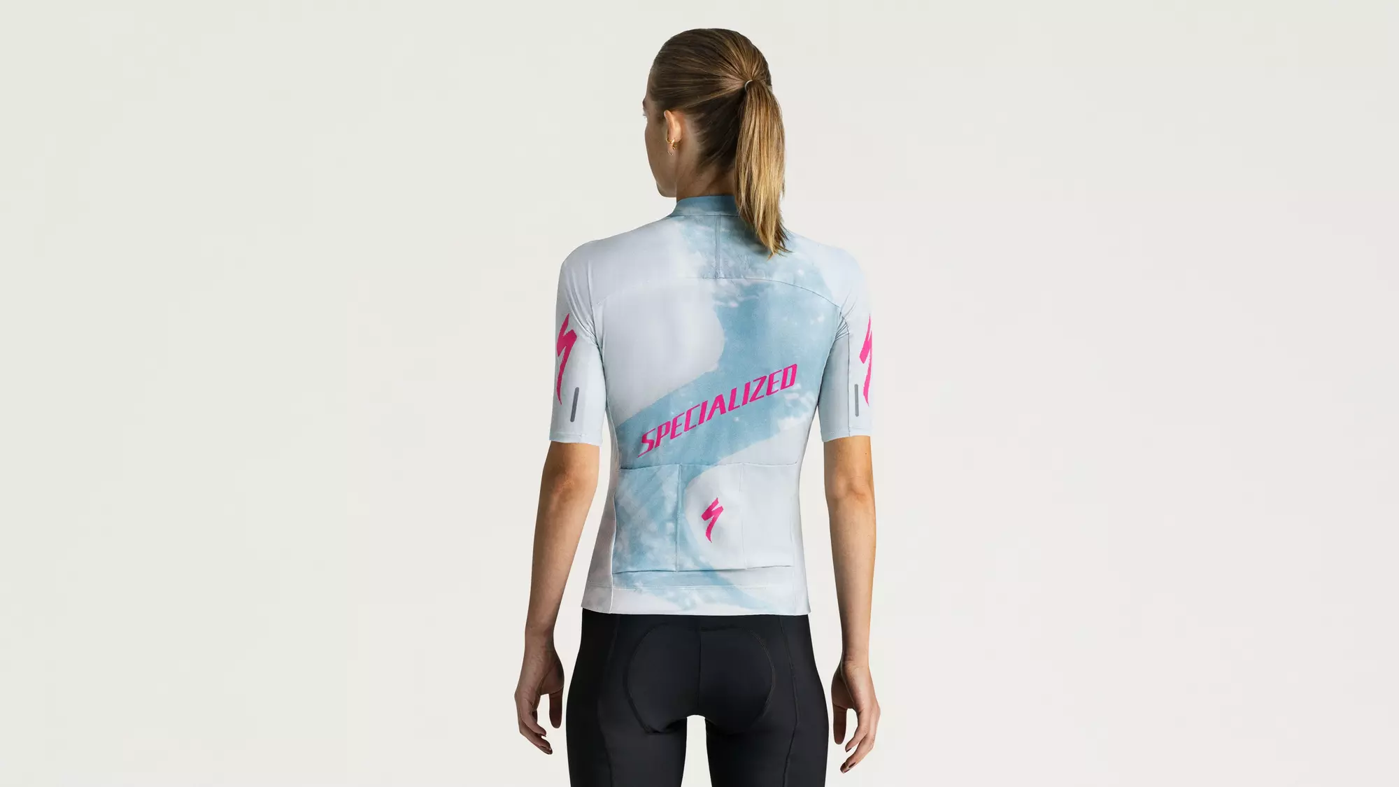 SBC FOUNDATION GRAPHIC JERSEY SS WMN Sea Foam/Rebel Pink Focal XS