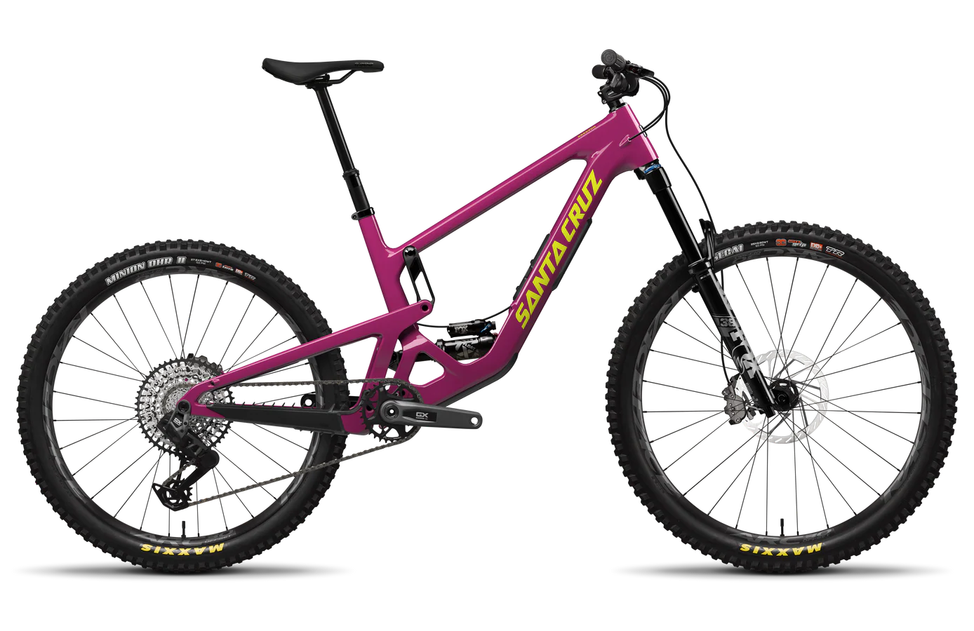 SANTA CRUZ BRONSON 5 C MX MEDIUM PINK/YLW