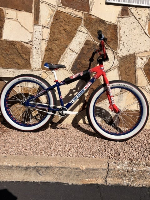 SE HOT WHEELS FAT RIPPER 26 BLAZIN BLUE