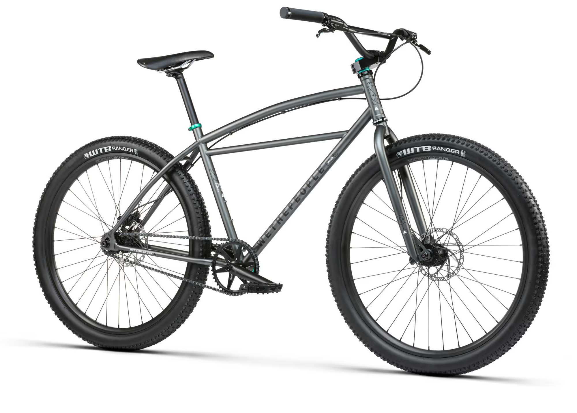 We The People, Avenger, BMX, 27.5'', Charcoal Grey, U