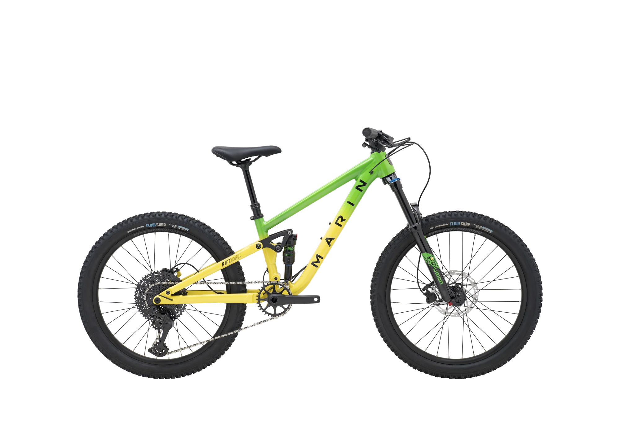 RIFT ZONE JR 26 GREEN/YELLOW FADE