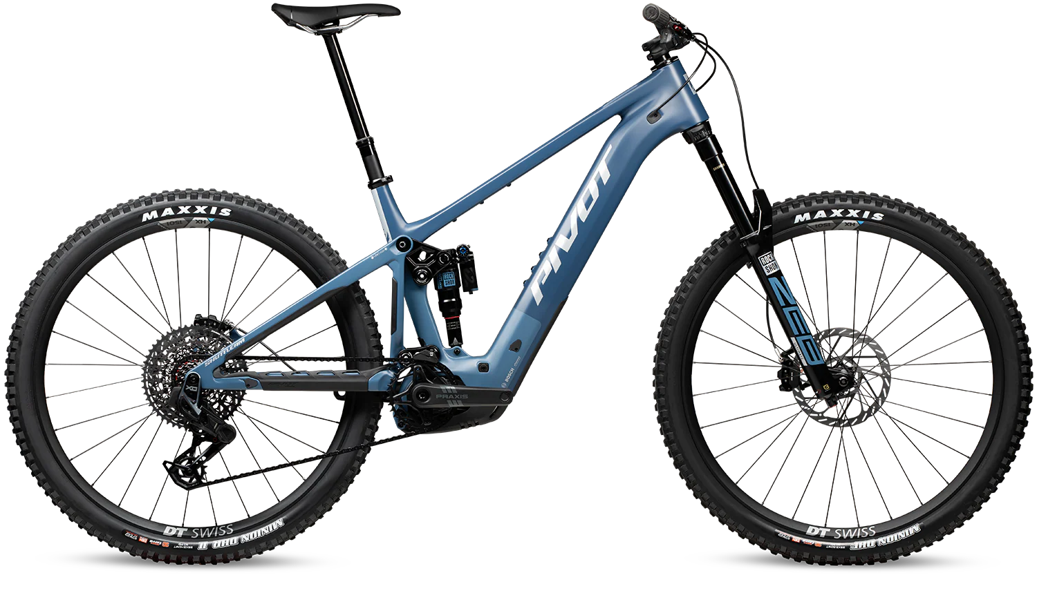 SHUTTLE AM LARGE BLUE DARK SKY PRO XO AXS WITH 29" ALLOY WHEELS