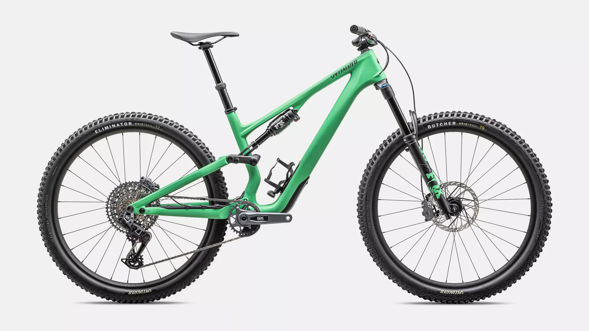 Specialized Stumpjumper 15 Expert - Satin Electric Green / Satin Forest Green S3