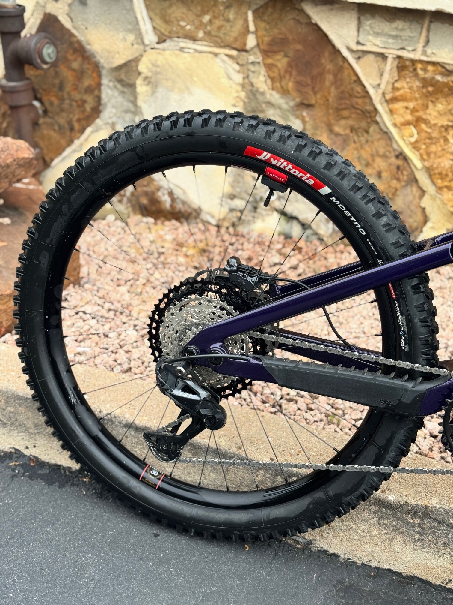 Santa Cruz Vala C Gloss Deep Purple Di2 XT Demo