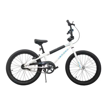 SERFAS GRYND SX-20 KIDS 20" WHITE FRAME, WHITE AND BLUE ACCENTS