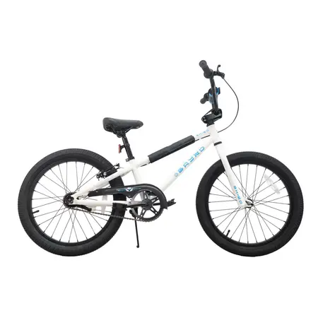 SERFAS GRYND SX-20 KIDS 20" WHITE FRAME, WHITE AND BLUE ACCENTS