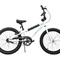 SERFAS GRYND SX-20 KIDS 20" WHITE FRAME, WHITE AND BLUE ACCENTS