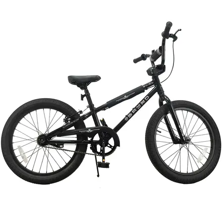 SERFAS GRYND SX-20 KIDS 20" BLACK FRAME, WHITE AND GREY ACCENTS