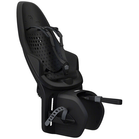 Thule Yepp Maxi 2 Child Bike Seat - MIK HD Rack Mount, Midnight Black