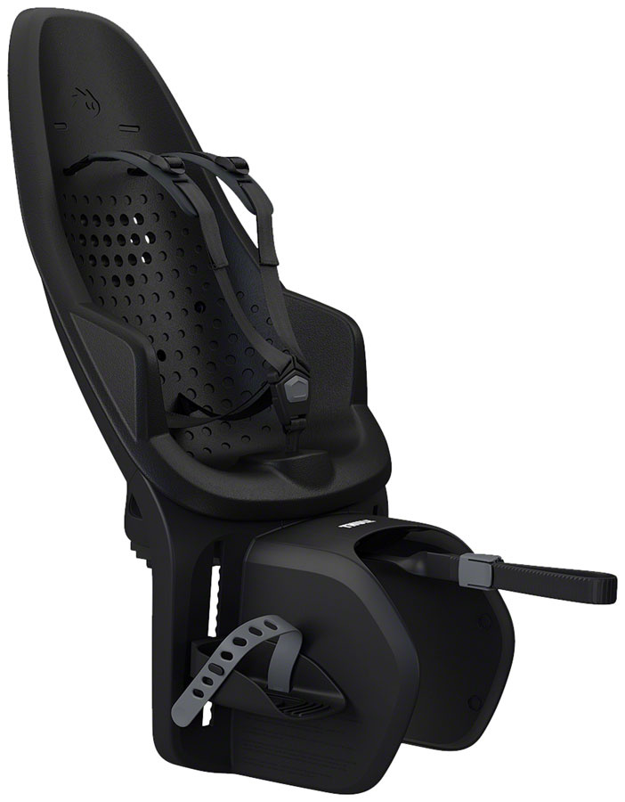 Thule Yepp Maxi 2 Child Bike Seat - MIK HD Rack Mount, Midnight Black