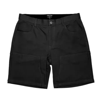 WorkHorse Stretch Canvas Short- Pure Black- 36