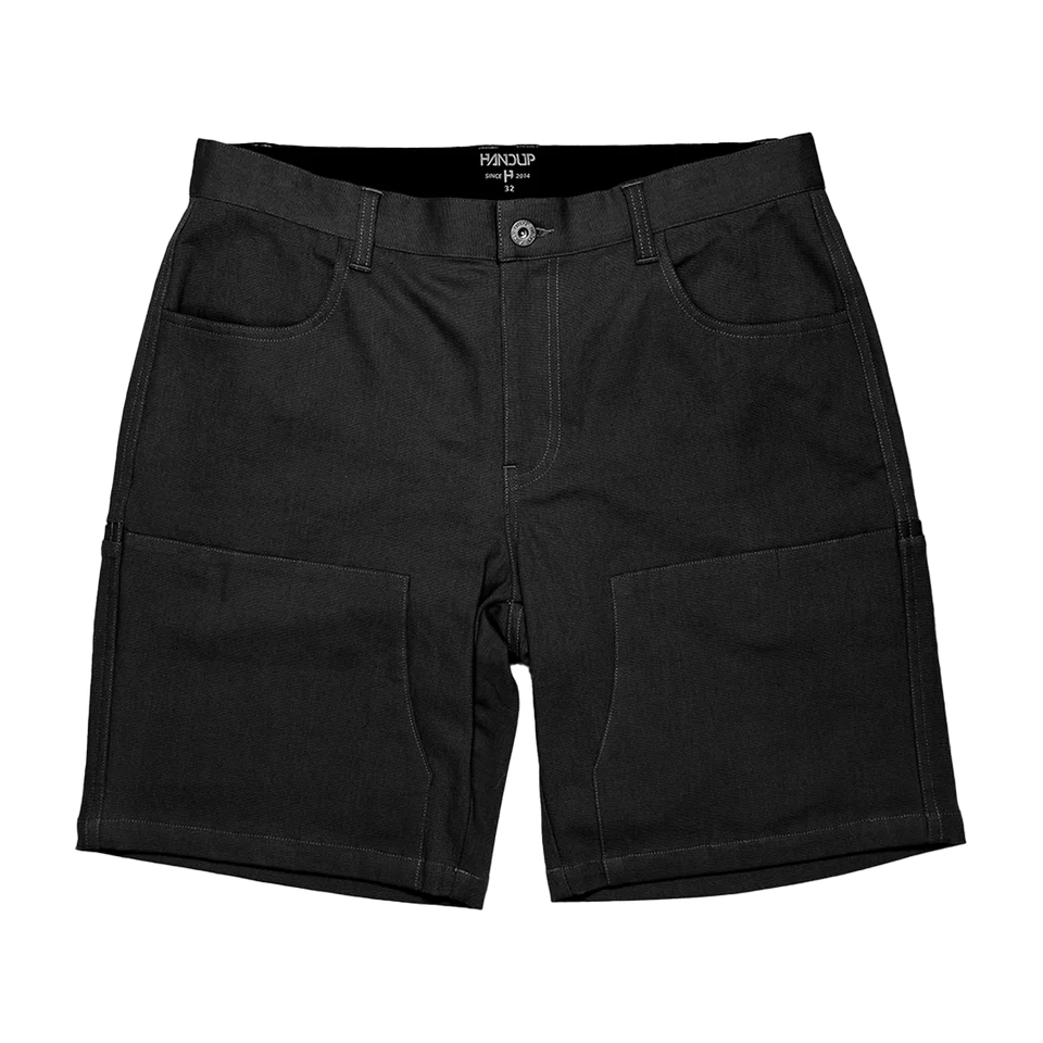 WorkHorse Stretch Canvas Short- Pure Black- 36