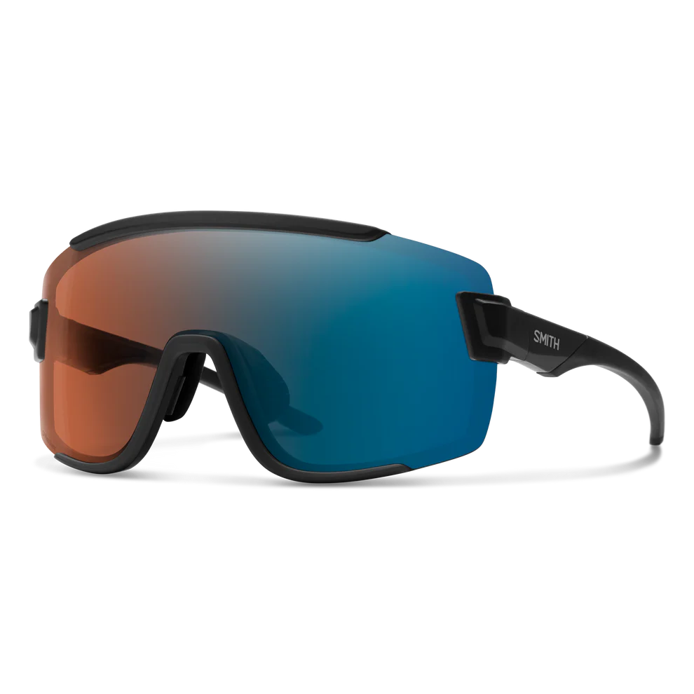 Wildcat Matte Black ChromaPop Glacier Photochromic Copper Blue Mirror