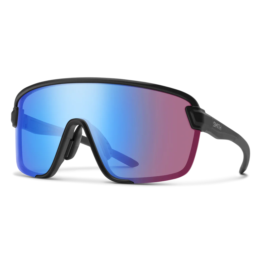 Wildcat Matte Black + ChromaPop™ LowLightRoseBlue Mirror