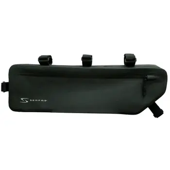 SERFAS WATERPROOF HALF-FRAME BAG - BLACK