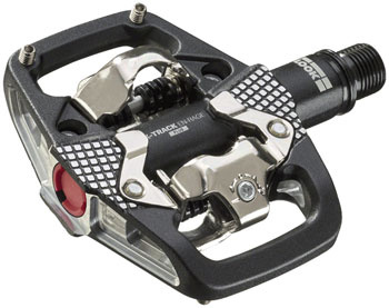 LOOK X-TRACK EN-RAGE PLUS Pedals - Dual Sided Clipless with Platform Chromoly 9/16 Black