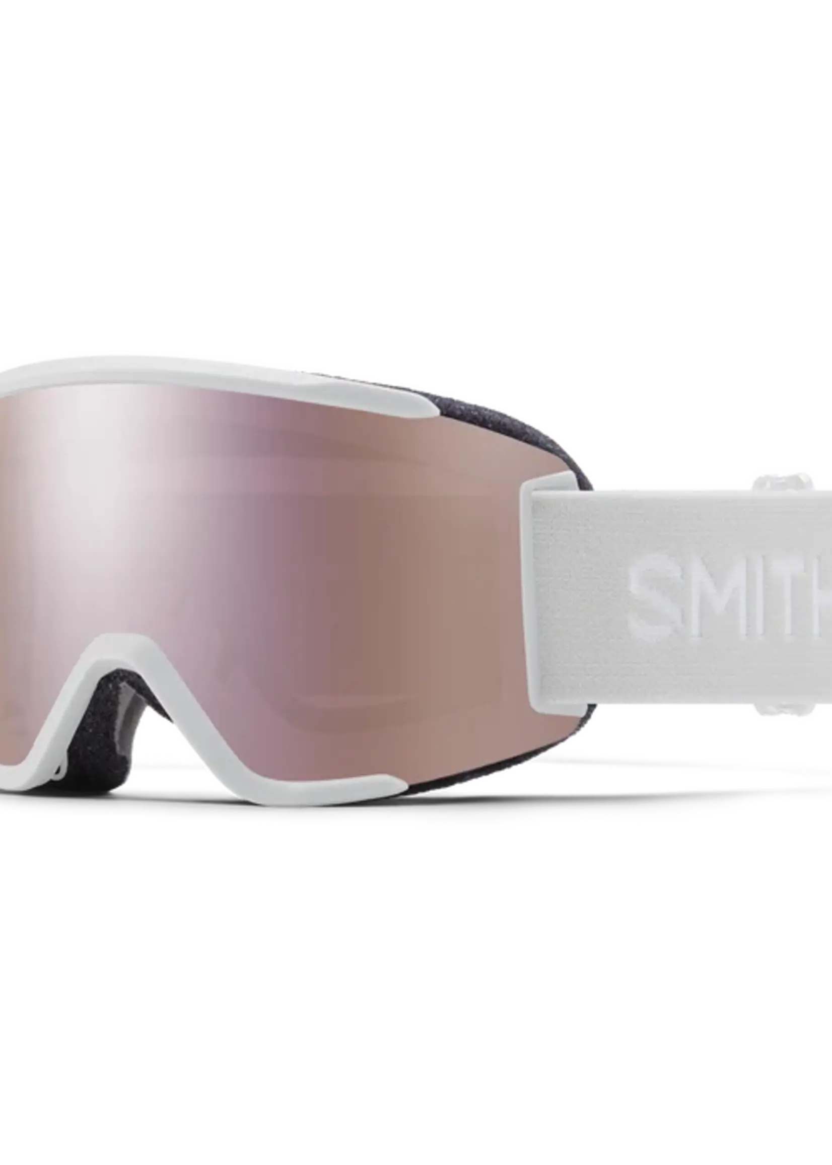 Smith Optics Smith Squad S White Vapor / ChromaPop Everyday Rose Gold Mirror