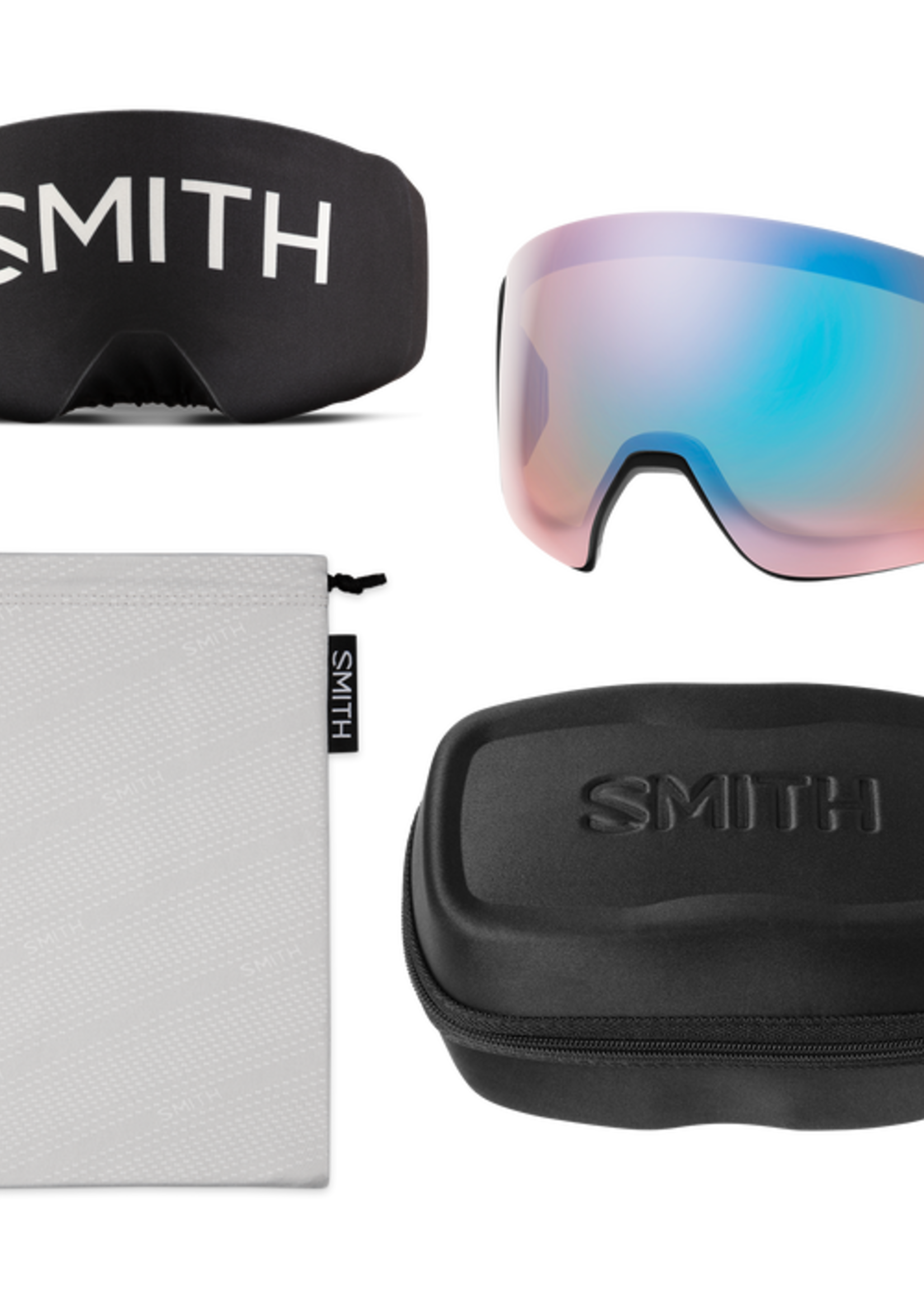 Smith Optics Smith Optics 4D Mag XL Black / ChromaPop Sun Blue Mirror