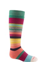 Wigwam Snow Force Ski Socks, Rippled Forest, Youth Medium