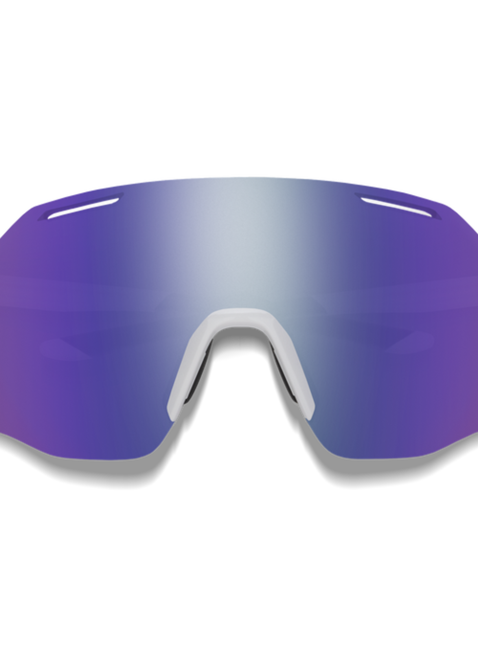 Smith Optics Smith Vert, White, Chroma Pop Violet Mirror C/W-Chroma Pop Clear