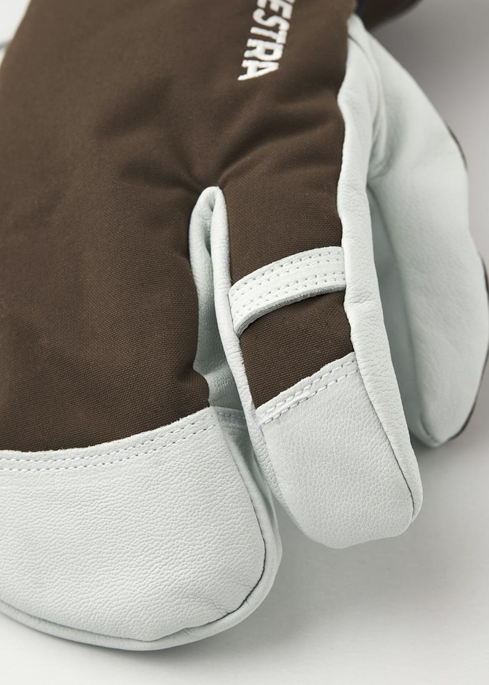 Hestra Hestra Army Leather Heli Ski  3-Finger, Espresso, 11(XXL)