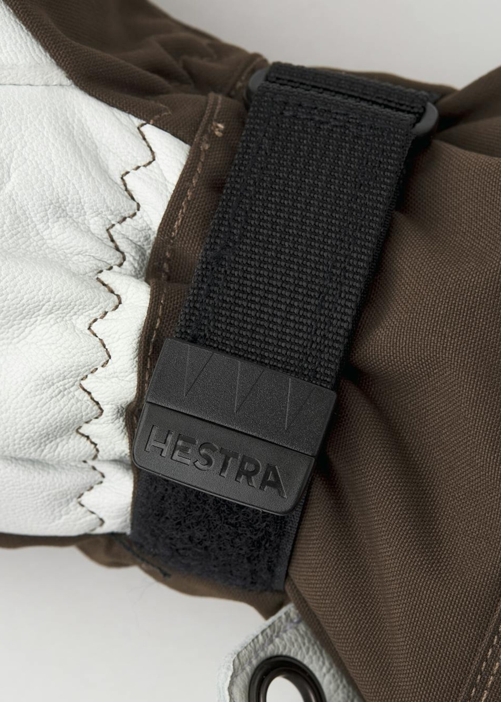 Hestra Hestra Army Leather Heli Ski  3-Finger, Espresso, 11(XXL)