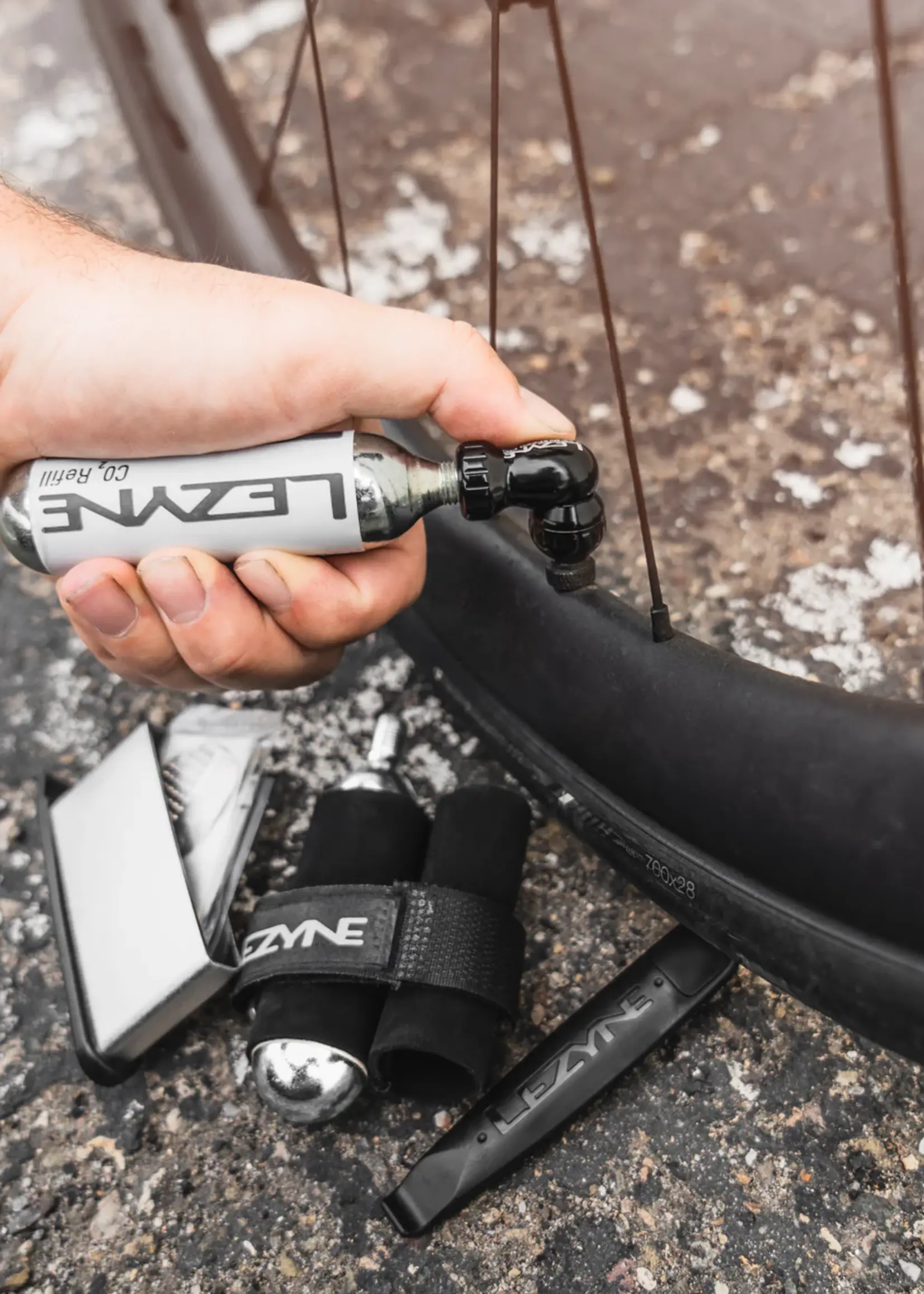 Lezyne Lezyne, CO2 Twin Kit, Threaded, 2x25g