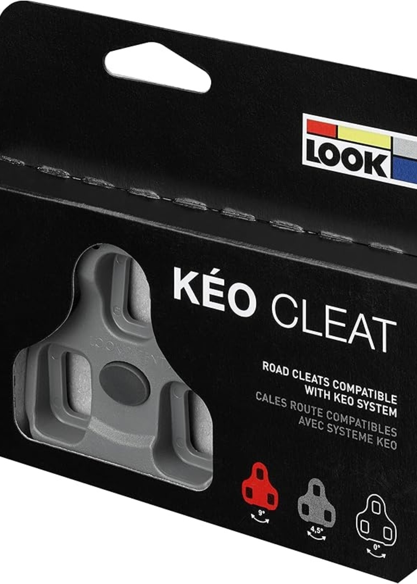 LOOK CLEATS GREY 4.5 deg FLOAT