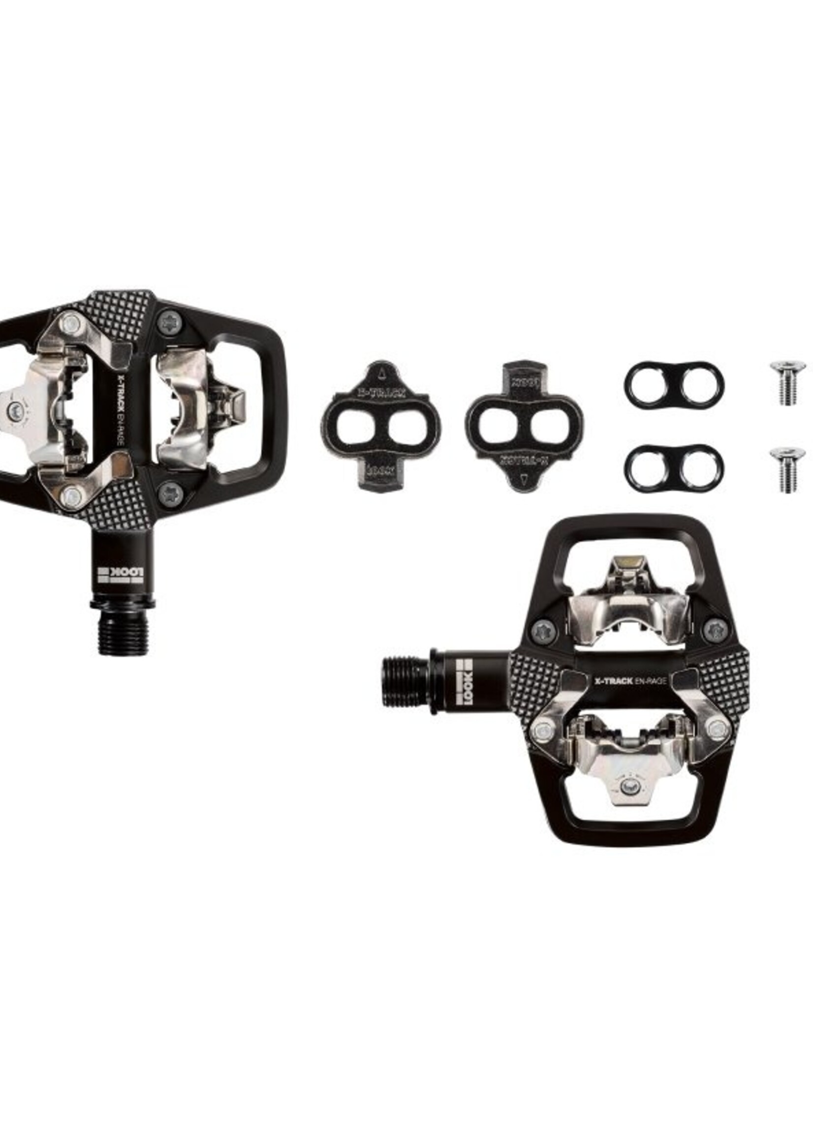Look, X-Track En-Rage, MTB Clipless Pedals, Black