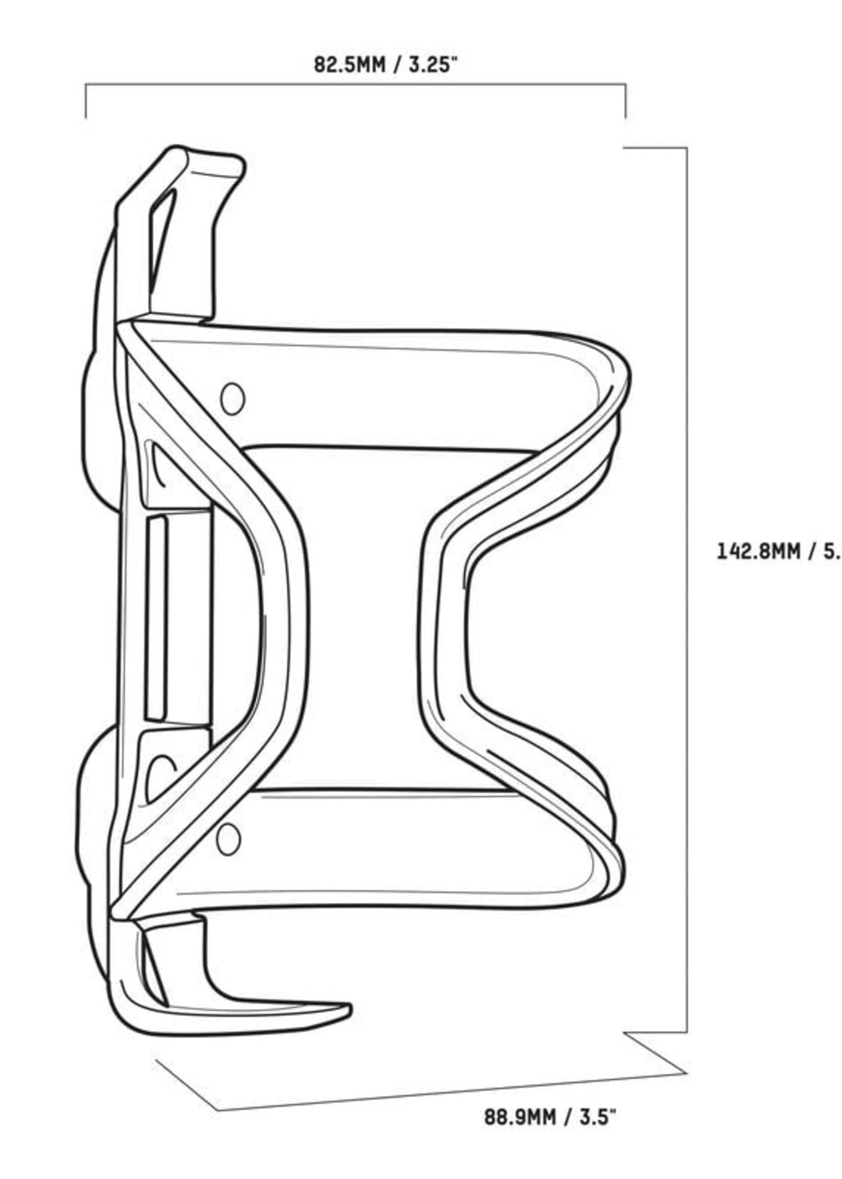 Blackburn Design Blackburn Wayside Side Entry Bottle Cage, Black