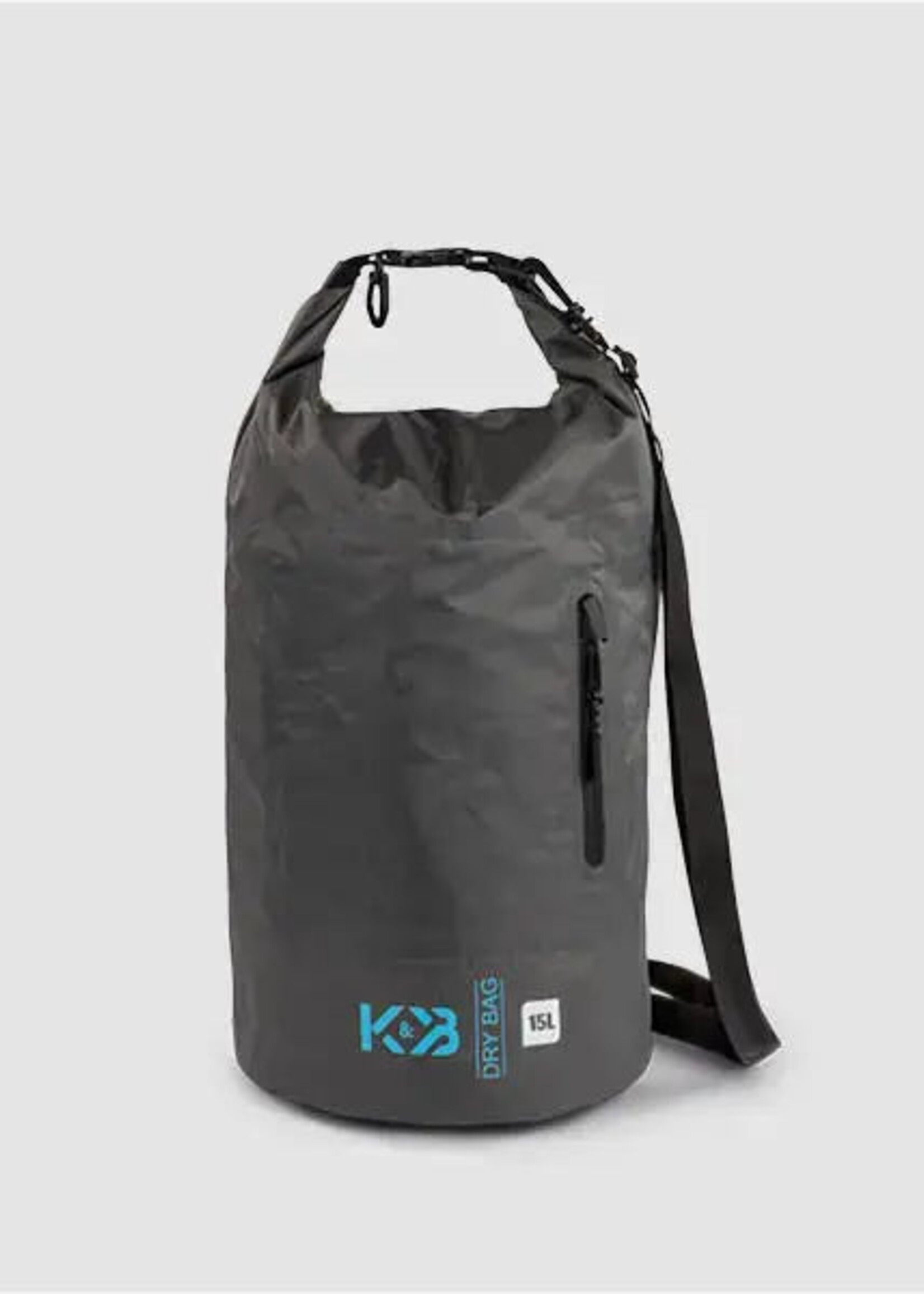 K&B Sport Dry Bag 15L, Charcoal
