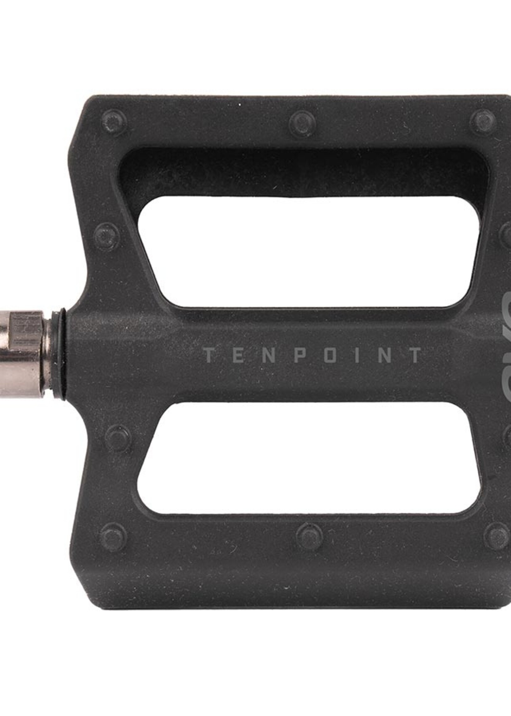 Evo EVO, Tenpoint, MTB/BMX Pedals Body: Nylon, Spindle: Cr-Mo, 9/16'', Black