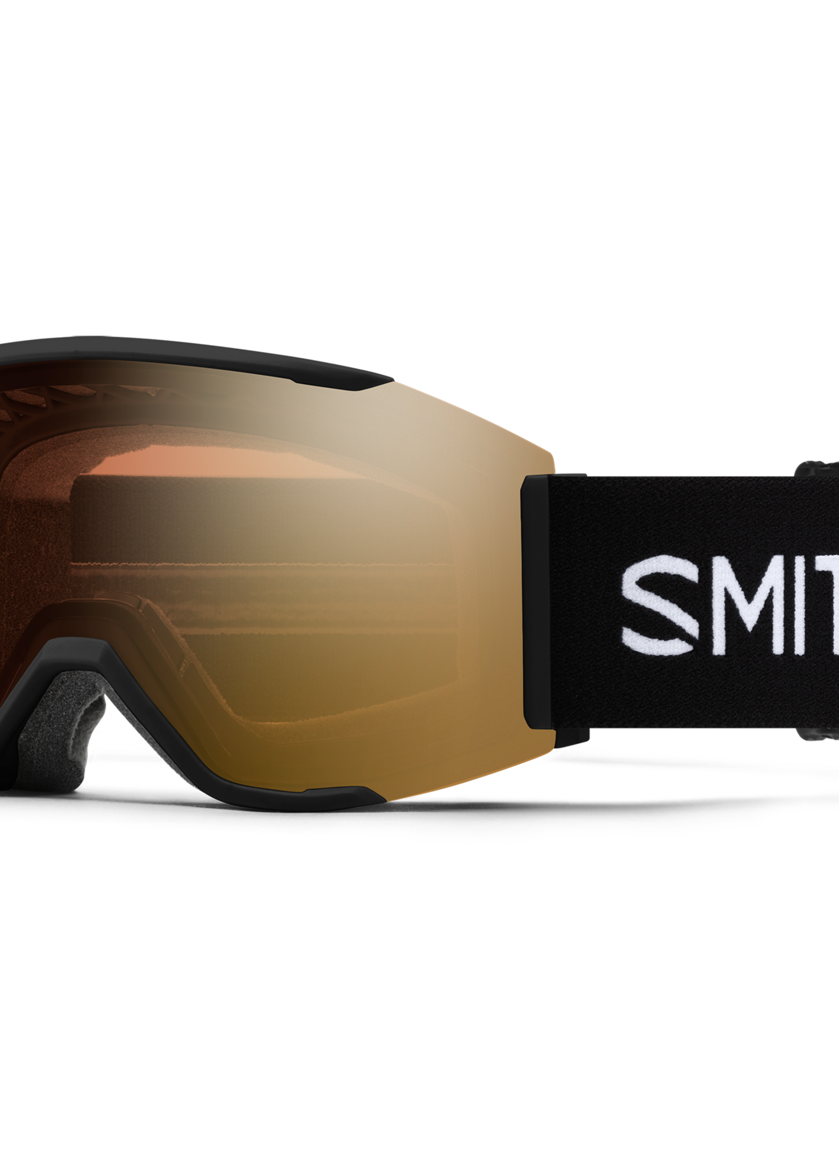 Smith Optics Smith Optics Squad MAG Black, ChromaPop Pro Photochromic Gold Mirror
