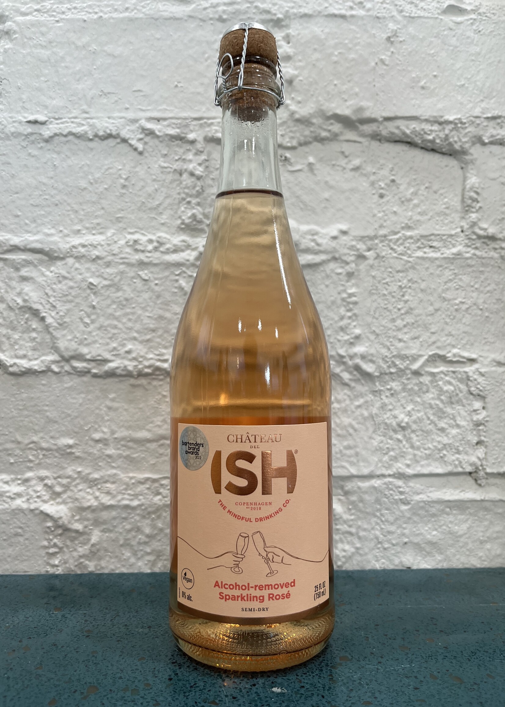 Chateau Del Ish Alcohol Free Sparkling Rose