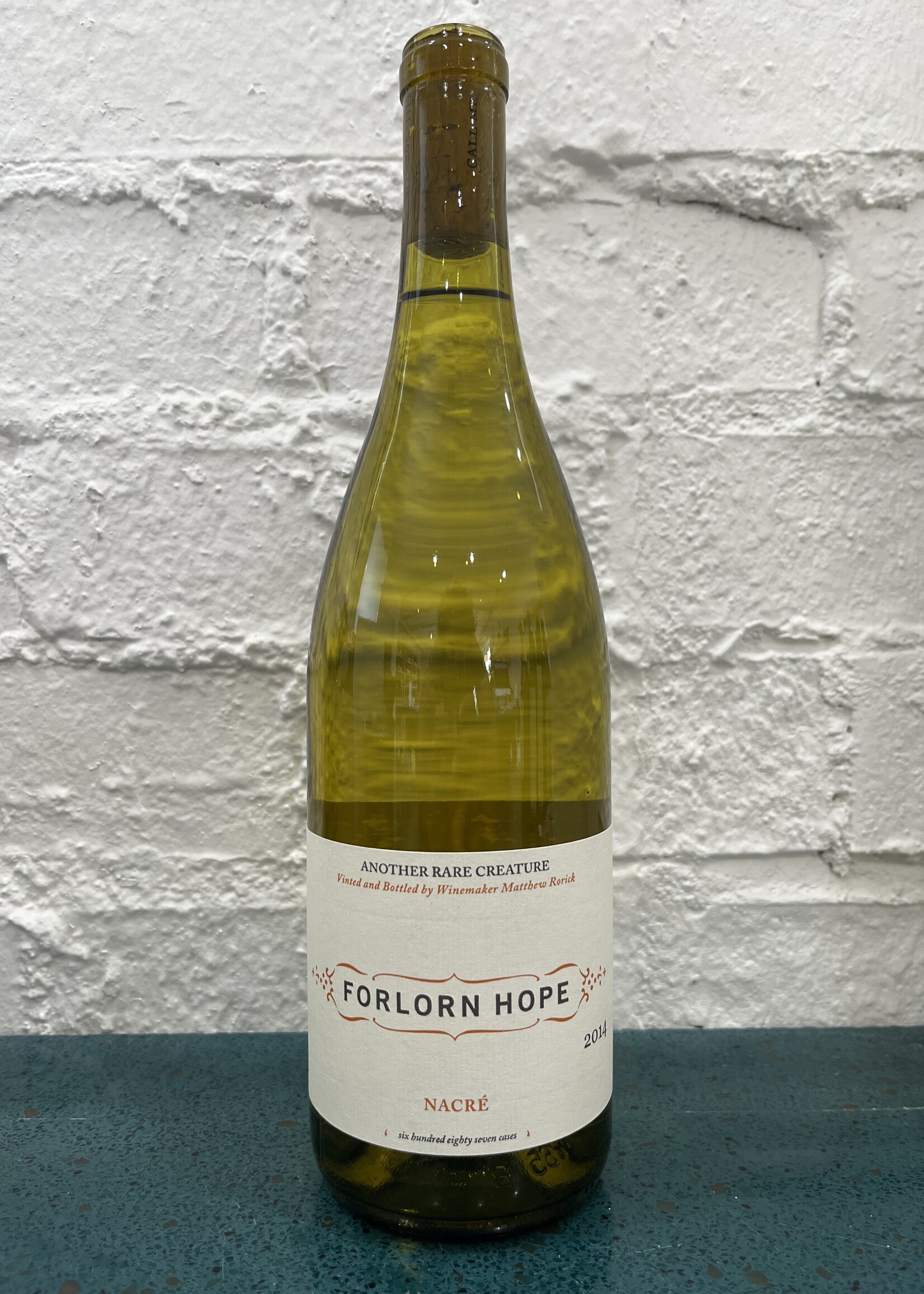 Forlorn Hope 2015 Forlorn Hope Yount Mill Vineyard Semillon 'Nacré'