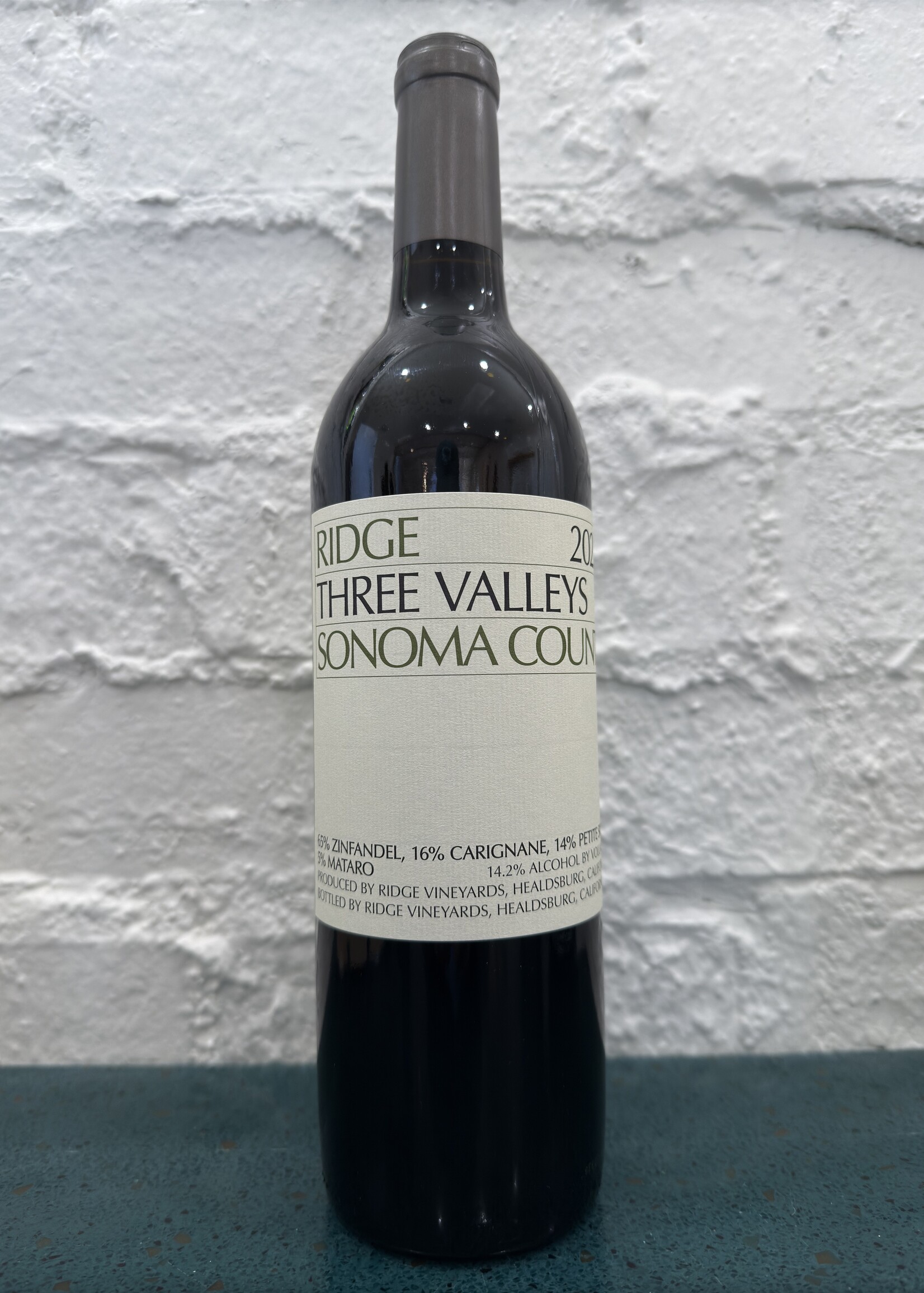 Ridge Vineyards Three Valleys