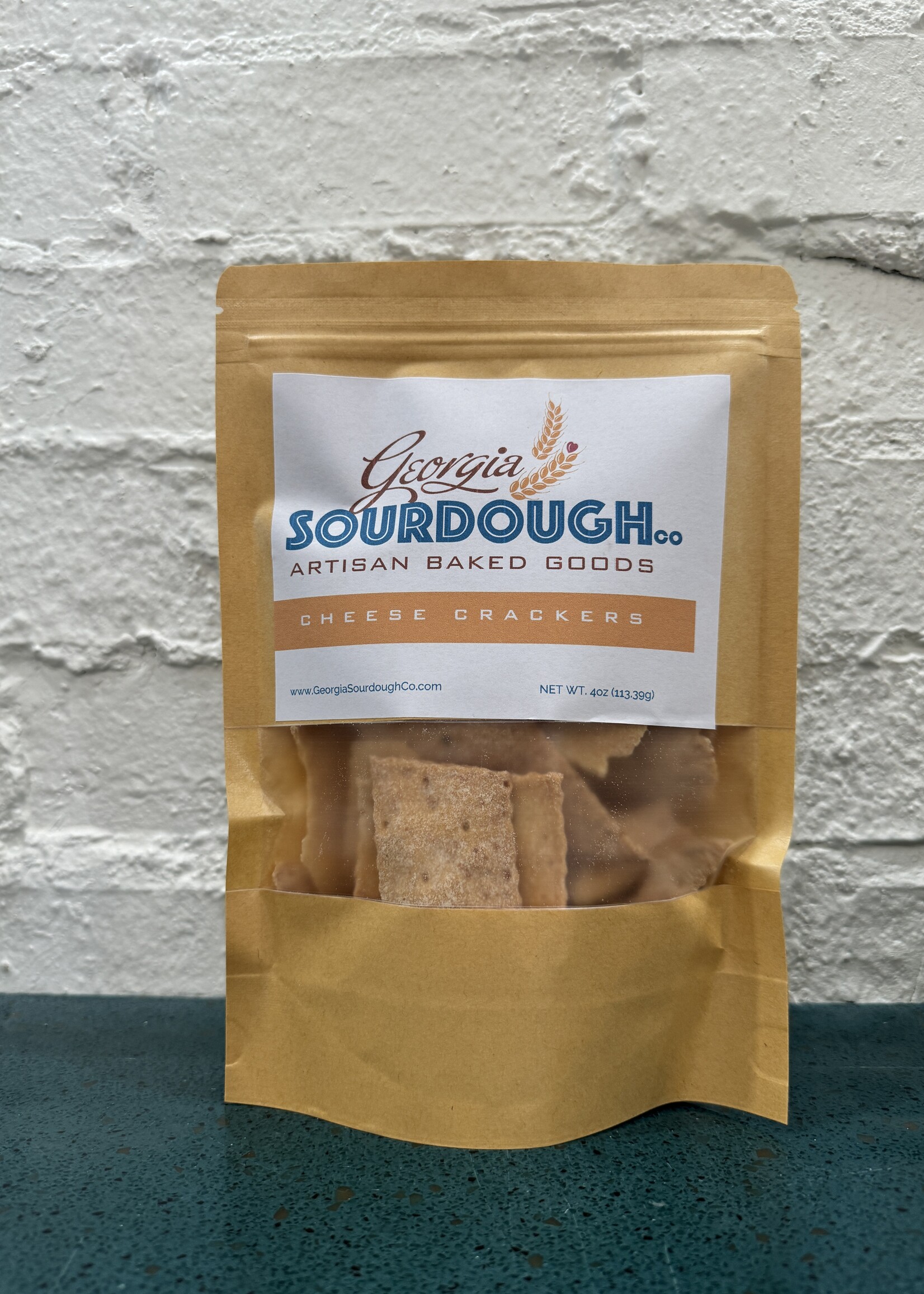 Georgia Sourdough Cheese Crackers