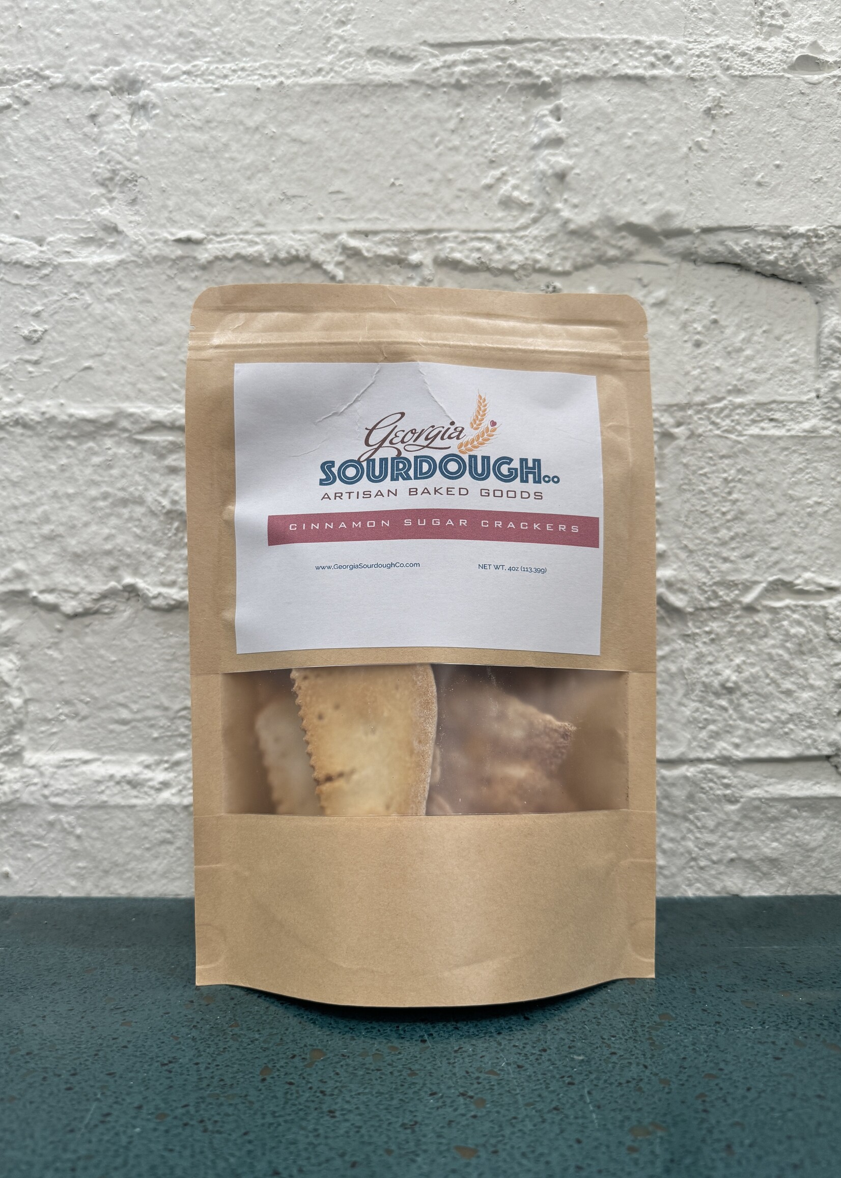 Georgia Sourdough Cinnamon Sugar Crackers